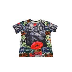 Marilyn Monroe Laugh‎ Now Cry Later License Plates Graphic Men’s Large